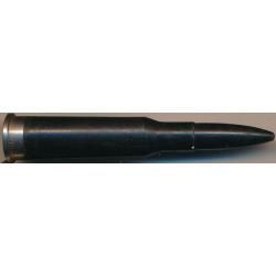 (10804) 7,62x54R MOSIN RUSSE en plastique noir et culot acier RDA (East Germany) VERSION 5