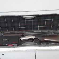 Fusil superpose Benelli 828U cal.12/76 bois can.71cm