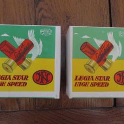 LOT DE 2 BOITES  DE LEGIA STAR EN 12/70