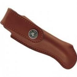 Etui Max Capdebarthes cuir pérou port vertical pour Laguiole tous modèles de 11 cm de manche.