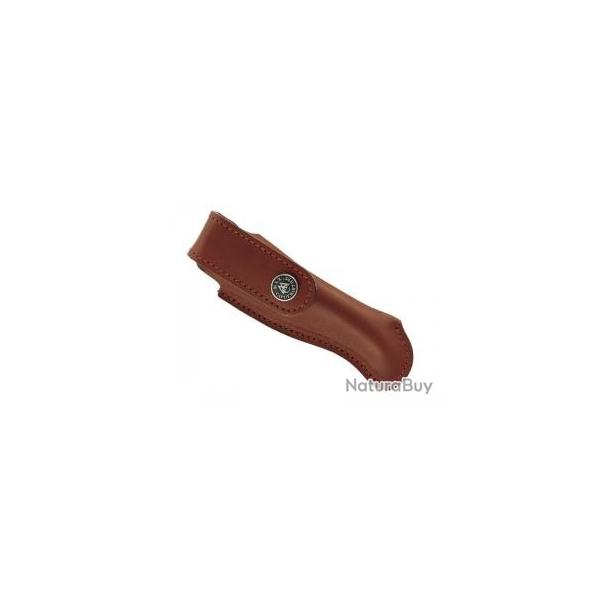 Etui Max Capdebarthes cuir prou port vertical pour Laguiole tous modles de 11 cm de manche.