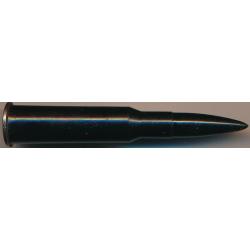 (10810) 7,62x54R MOSIN RUSSE en plastique noir et culot acier RDA (East Germany) VERSION 11
