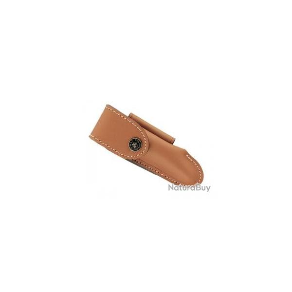 Etui Max Capdebarthes  TRADITION cuir Alezan port horizontal/vertical pour Laguiole