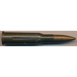 (10811) 7,62x54R MOSIN RUSSE en acier et long plis  Fab Tchéque en 1963 par S&B