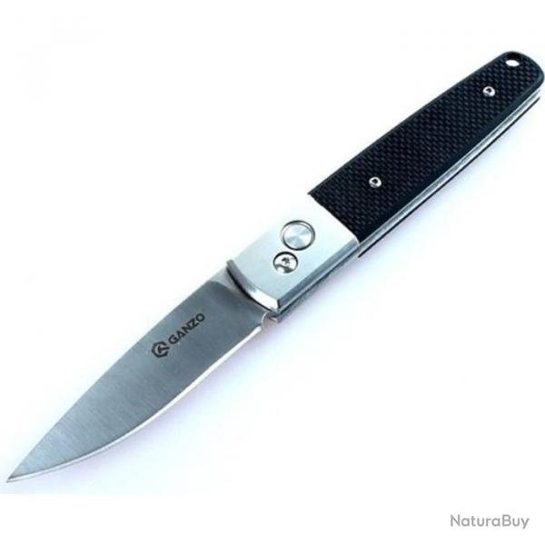 Lot de couteaux automatiques neufs - 5 couteaux Ganzo G7211-BK (Noir)