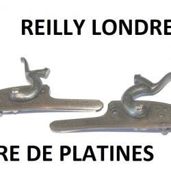 LOT de paire de platines à percussion complètes REILLY LONDRES - VENDU PAR JEPERCUTE (D25D107)