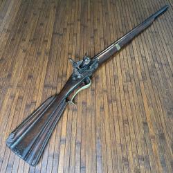 FUSIL ESPAGNOL CHASSE DE LUXE À SILEX PLATINE À LA MIQUELET