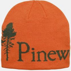 Bonnet PINEWOOD beanie orange logo vert