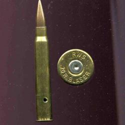 .30 R Blaser - RWS - balle cuivre pointue