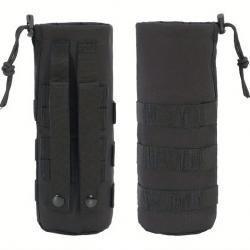 Sacoche porte bouteille-gourde tactique noire