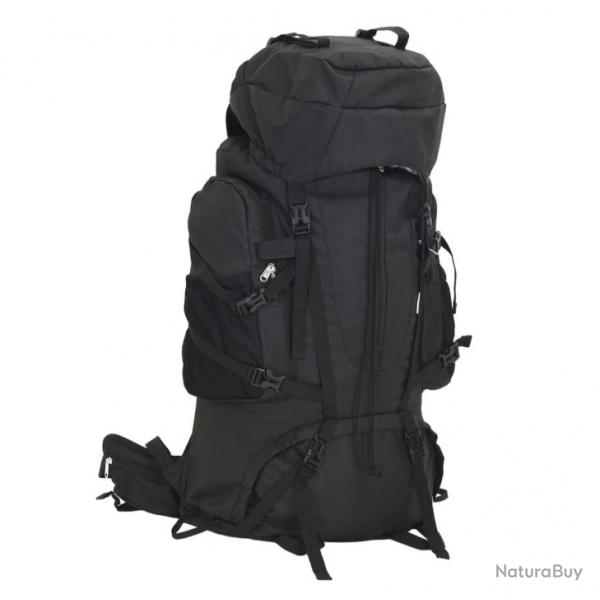 Sac  dos de randonne noir 60?L en tissu Oxford ? Idal pour homme amateur de trekking
