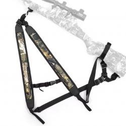 Harnais Bretelle double 1euro sans réserve pour fusil carabine ect ... Spécial traque harnais