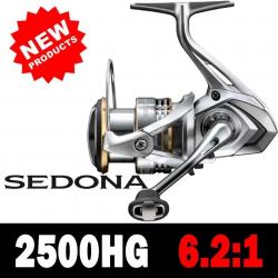 SHIMANO SEDONA moulinets de pêche à filature 5.0:1/6.2:1/4.7:1 rapport 3 + 1BB HAGANE GEAR 2500HG