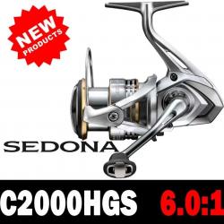 SHIMANO SEDONA moulinets de pêche à filature 5.0:1/6.2:1/4.7:1 rapport 3 + 1BB HAGANE GEAR C2000SHG