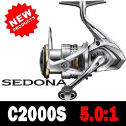 SHIMANO SEDONA moulinets de pêche à filature 5.0:1/6.2:1/4.7:1 rapport 3 + 1BB HAGANE GEAR C2000S