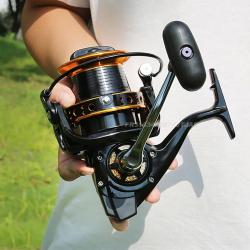 2025 gros moulinets de pêche 8000-12000 4.0:1 mouline Max glisser 30kg 9000 Séries