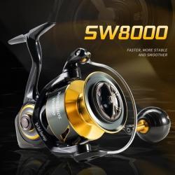 Rooblinos SW moulinet de Surf ultraléger en Fiber de carbone 18kgpêche en eau douce salée 8000 Série
