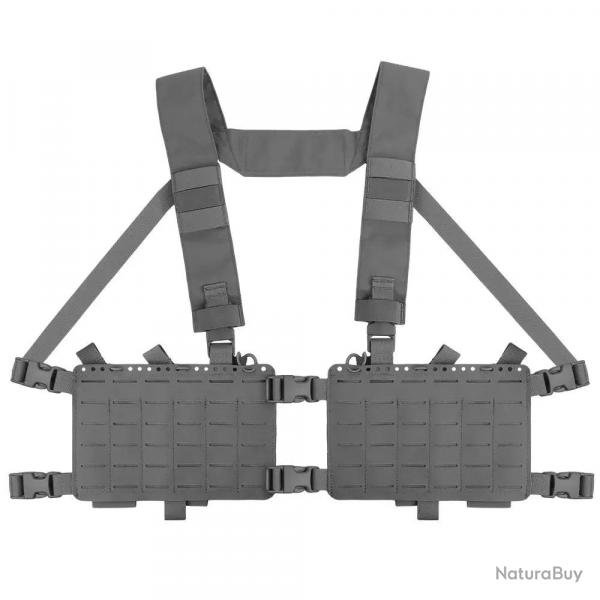 Chest Rig Tactique Alpha - Gris