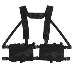 Chest Rig Tactique Alpha - Multicam Noir