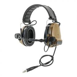 TAC-SKY Casque Audio Tactique Comtac V - Tan