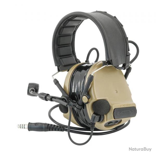 TAC-SKY Casque Audio Tactique Comtac V - Desert Earth