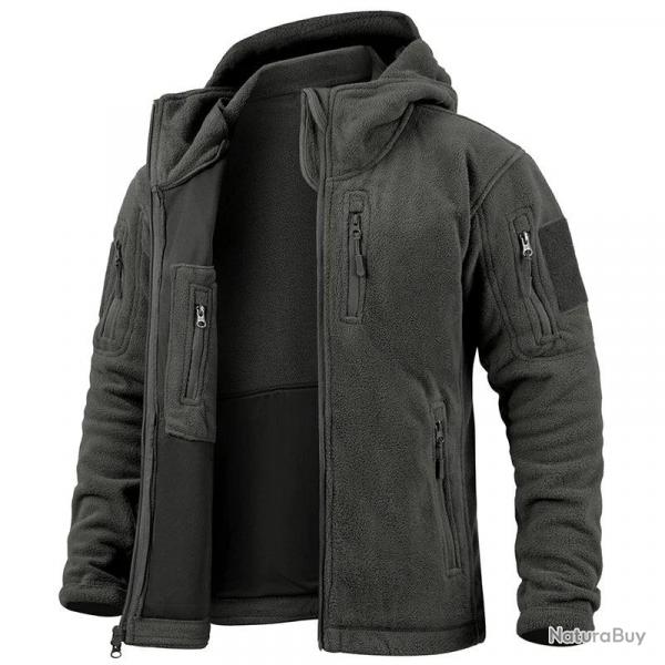 Veste Tactique Polaire - Gris / XXL
