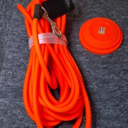 Longe pour Chien - Biothane tubulaire de 8mm x 10 mètres