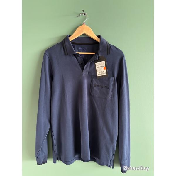 Polo beretta bleu
