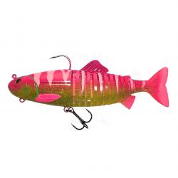 Leurre souple Fox Rage réplicant Jointed 23cm Pink Lady (Coloris Exclusif)