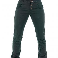 Pantalon en Coton Femme Nograd "SAHEL" T 3 Gris