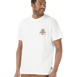 Tee Shirt en Coton Picture "OUVEA TEE" XL Blanc