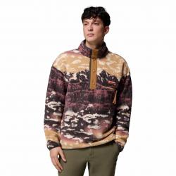 Sweat Polaire Columbia "HELVETIA II PRINTED HALF SNAP FLEECE" S Multicolor