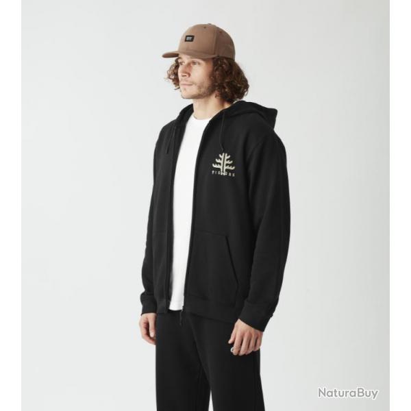 Veste Zippe  Capuche Picture "Ouvea Zip Hoodie" XL Noir