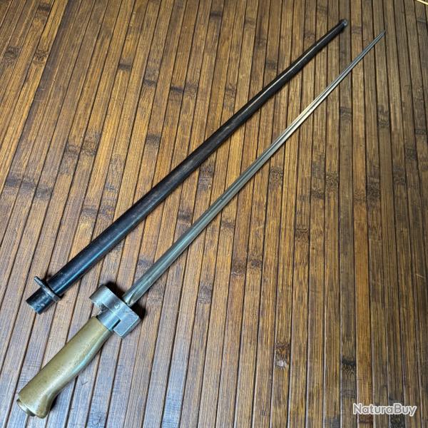 TRS BELLE BAONETTE LEBEL ROSALIE WW1 14/18 avec fourreau
