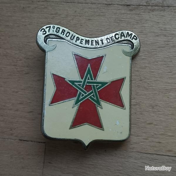 Insigne du 37 Groupement de Camp
