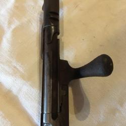 une culasse pour fusil gras 1874  transformé en cal de chasse