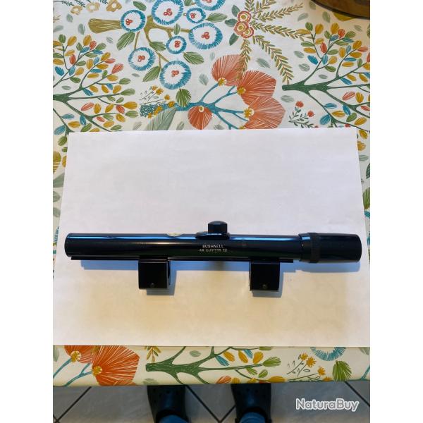 Lunette de tir ancienne bushnell 4x custom 22