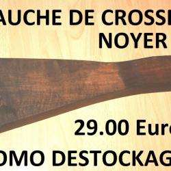 trés belle ébauche de crosse fusil en NOYER - VENDU PAR JEPERCUTE (D22E1054)