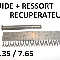 guide + ressort résupérateur pistolet 6.35 ou 7.65 - VENDU PAR JEPERCUTE (D25D126)