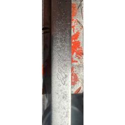 Baïonnette manufacture saint Étienne de 1883 en bonne état à avec son fourreau