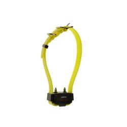 Collier Canicom Num Axes - Sangle Jaune Fluo - Résistant et Visible - Pour un Contrôle Optimal du Ch