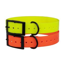 Collier Biothane Biogold Helen Baud HI-FLEX - Sangle Polyuréthane 650x25x2mm - Résistant et Flexible