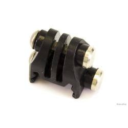 Montage pour Caméra Nuprol RIS Noir - Fixation Stable - Compatible Accessoires - Pour Captures Préci