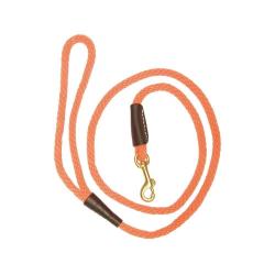 Laisse Orange pour Chien Mendota Pet - 120 cm - Mousqueton Solide - Sécurité et Contrôle Optimal 180