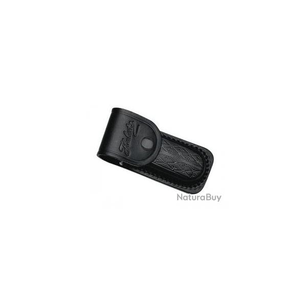 Etui Herbertz cuir noir pour couteaux de 13 cm de manche