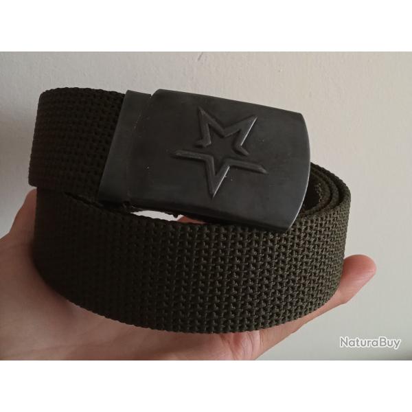 AUTHENTIQUE CEINTURE MILITAIRE DE L'ARME RUSSE MODERNE 132 CMS