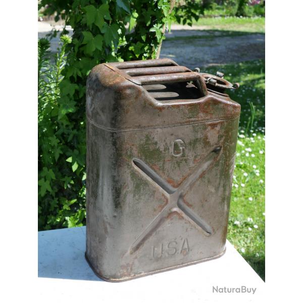 US ARMY - Jerrican US dat 1943  - WWII  En bon tat - BEA24JRU001