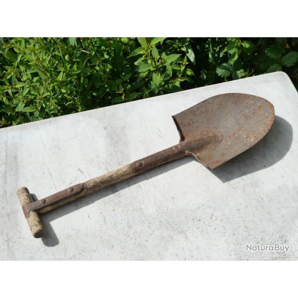 US ARMY - Pelle US manche T bon tat couleur OD provenance terrain - CAR25PEL002