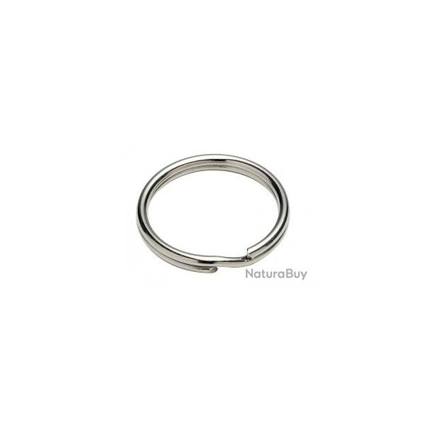 Sachet de 5 anneaux briss nickels. Diamtre extrieur : 35 mm.