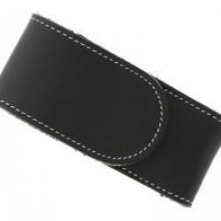 Étui Pielcu cuir noir pour couteaux de 11/12 cm de manche.